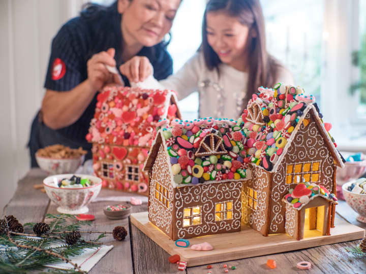 Linn anbefaler å planlegge hvordan huset skal pyntes før du starter og bruke god tid. 
