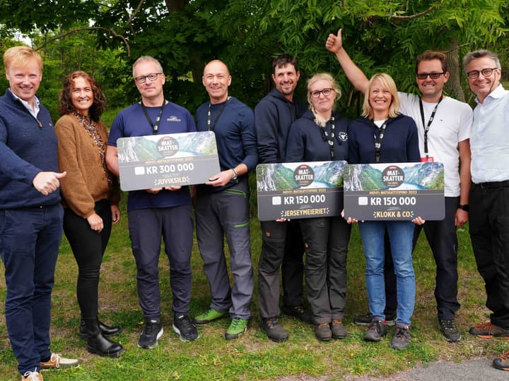 Glade vinnere av Matskattstipendet 2023