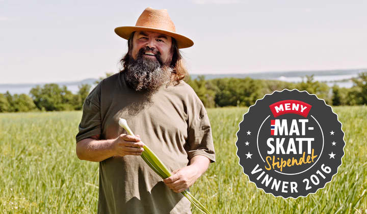 Bjørge Madsen med hvit Skjærgaardsløk