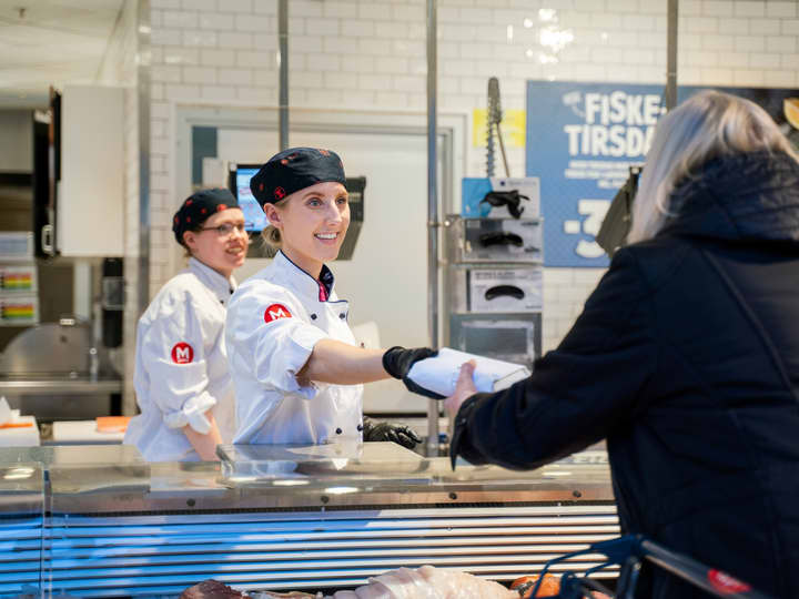 I fiskedisken kan du få gode tips om bærekraftig sjømat.