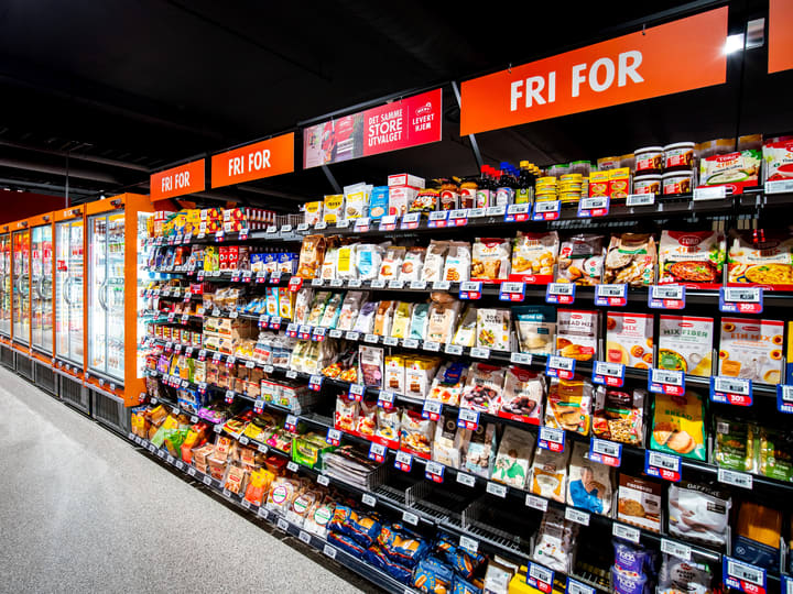 Hos MENY finner du et stort utvalg allergivennlige produkter merket FRI FOR. Men du finner også mange trygge alternativer andre steder i butikken, som er naturlig glutenfrie, melkefrie og uten egg.