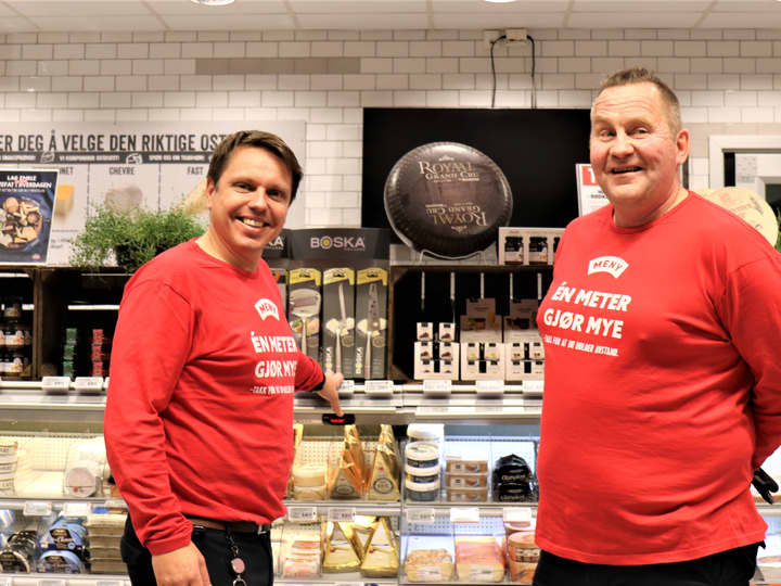 Frank Skråmo hadde nesten gitt opp, men det ble full klaff da han kom til MENY Stavern og fikk tillit hos butikksjef Thomas Eriksen. 