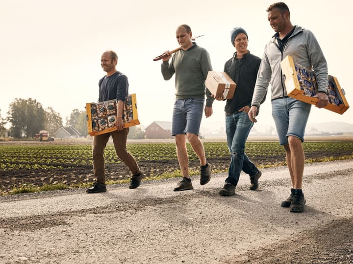 Det har blitt en stor interesse for lokalmat blant folk flest, blant handelen og kokkene - noe som gleder potetbøndene stort.