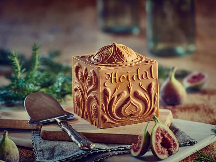 Den lekre heidalsosten er et kunstverk i seg selv!