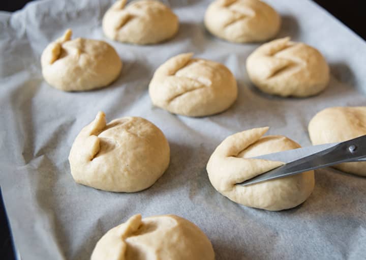 Lag søte kaninboller til påskekosen!