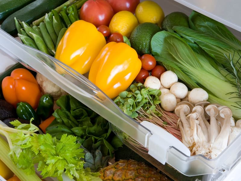 Oppbevaring av frukt og grønnsaker