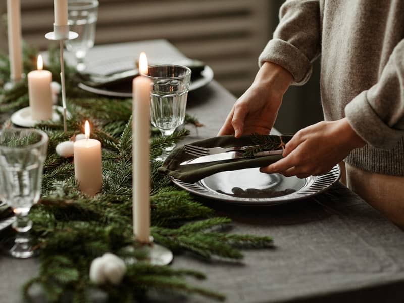 3 retters vegetarmiddag