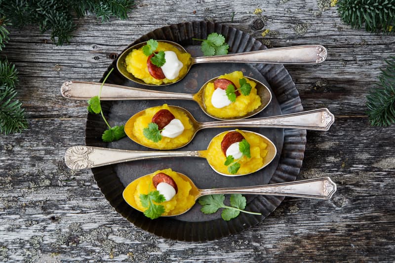 Lag tapas av restene