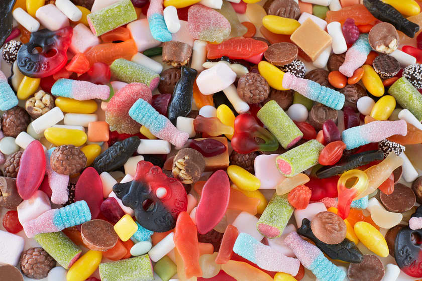 Smågodt i løsvekt hos MENY