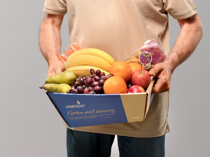 Jobbfrukt levert av MENY