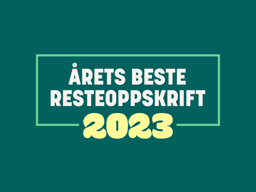 Konkurranseregler - årets restematoppskrift