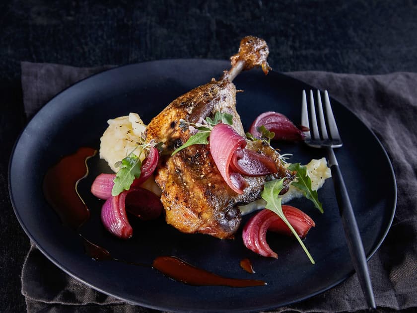 Slik tilbereder du andeconfit