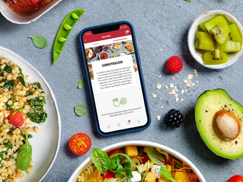 Kostholdsinnsikt i MENY-appen