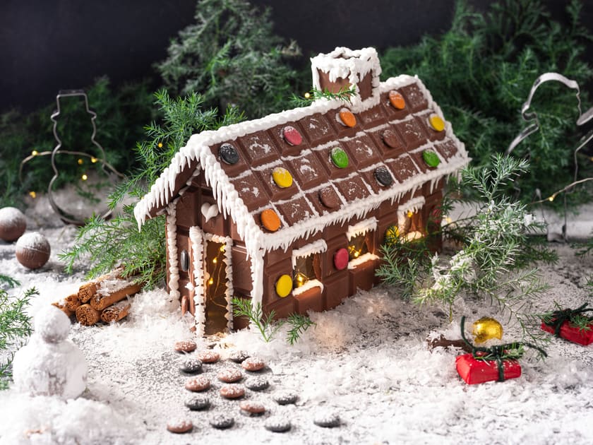 Slik bygger du sjokoladehus