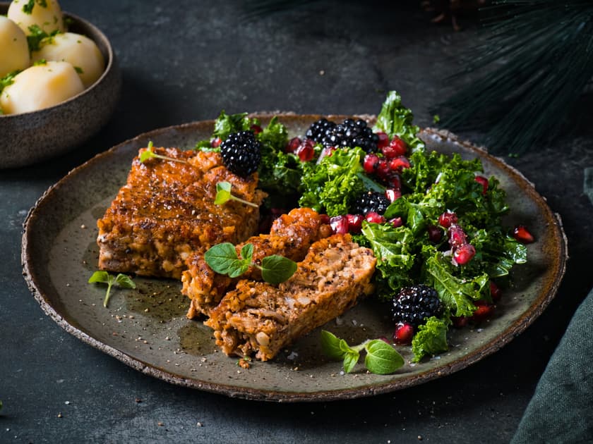 Vegetar julemat hos MENY