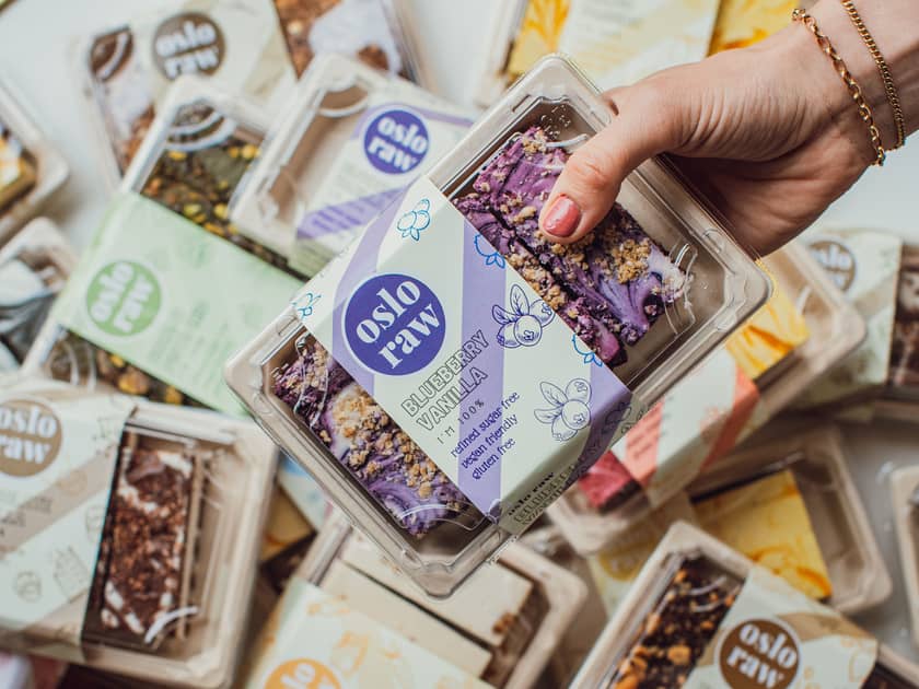 Kaker fra Oslo Raw hos MENY