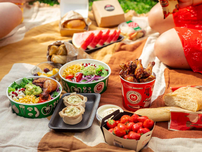 Slik lager du enkel middag i parken