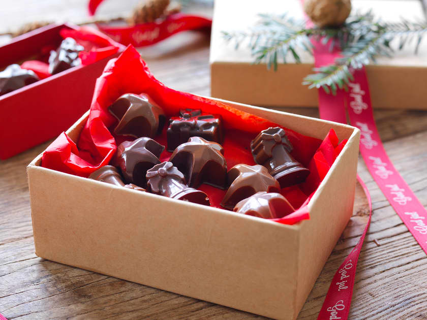 Hjemmelaget konfekt og sjokoladetrøfler til jul