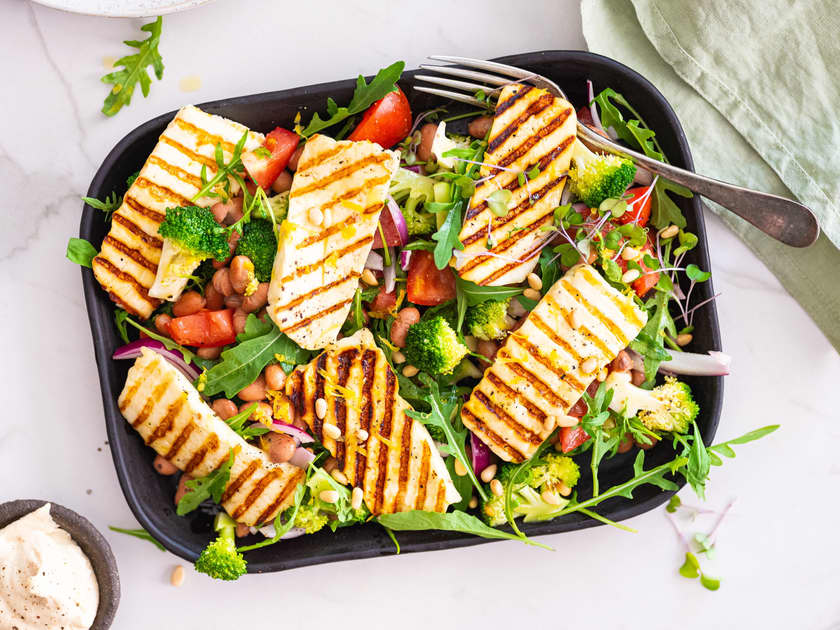 Slik griller du halloumi