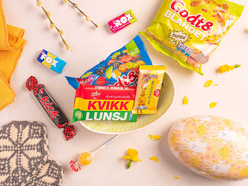 Bestill årets fylte påskeegg  i nettbutikken