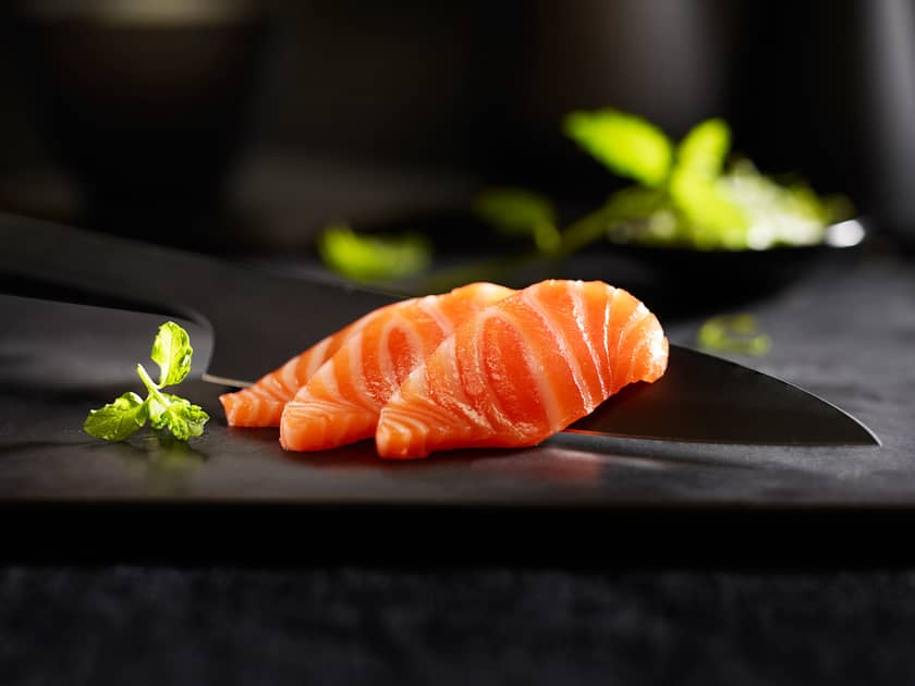 Frøyalaks med sashimikvalitet