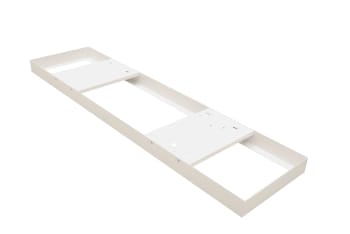 UTENPÅLIGGENDE RAMME 120X30 HVIT