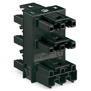 WAGO BLOKK 1 PLUGG 5 SOKKEL 3-POL