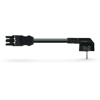 WAGO TILFØRSEL SCHUKO PLUGG 2M HUN PLUGG 3X1,5mm² 3-POL