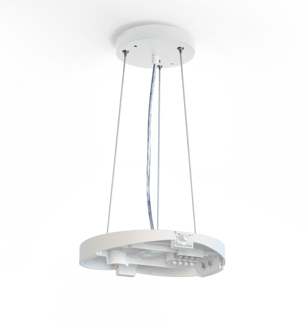 NORA NEDHENGT MONTERING SETT HVIT