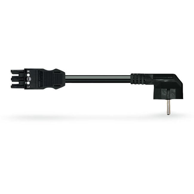 WAGO TILFØRSEL SCHUKO PLUGG 2M HUN PLUGG 3X1,5mm² 3-POL