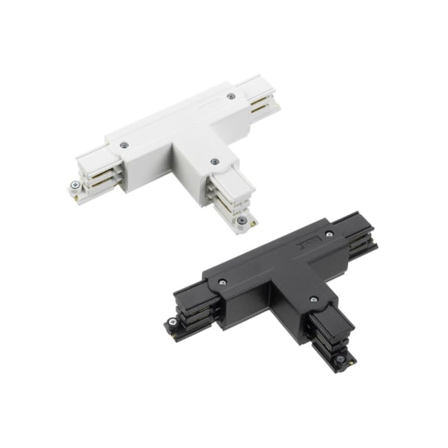 GLOBAL T-STYKKE HØYRE 1, HVIT/SORT