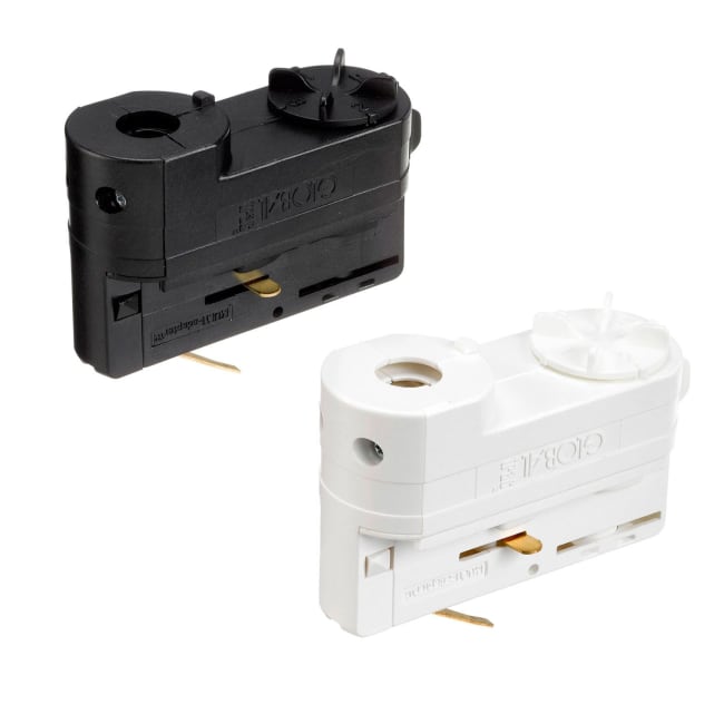 GLOBAL MULTIADAPTER 10A, HVIT/SORT