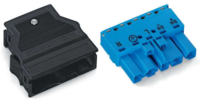 WAGO 5P DALI PLUGG HAN PÅMONTERT