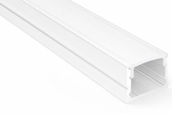 NORSTRIP PROFIL UTENPÅLIGGENDE HVIT 2M