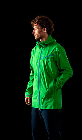 Norrona rain coat made for urban life with great protection