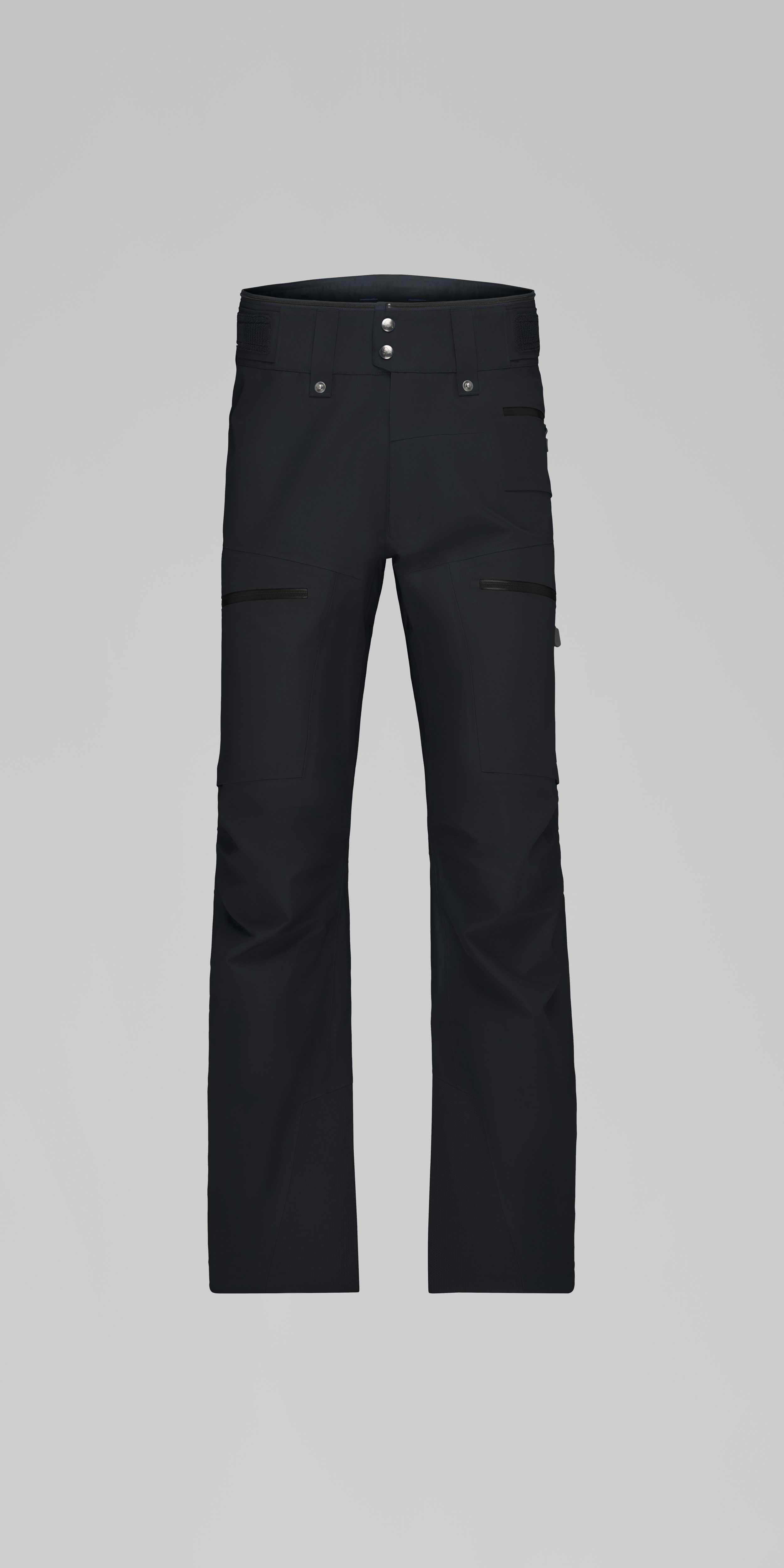 Packshot front image of lofoten Gore-Tex Pants Caviar Black