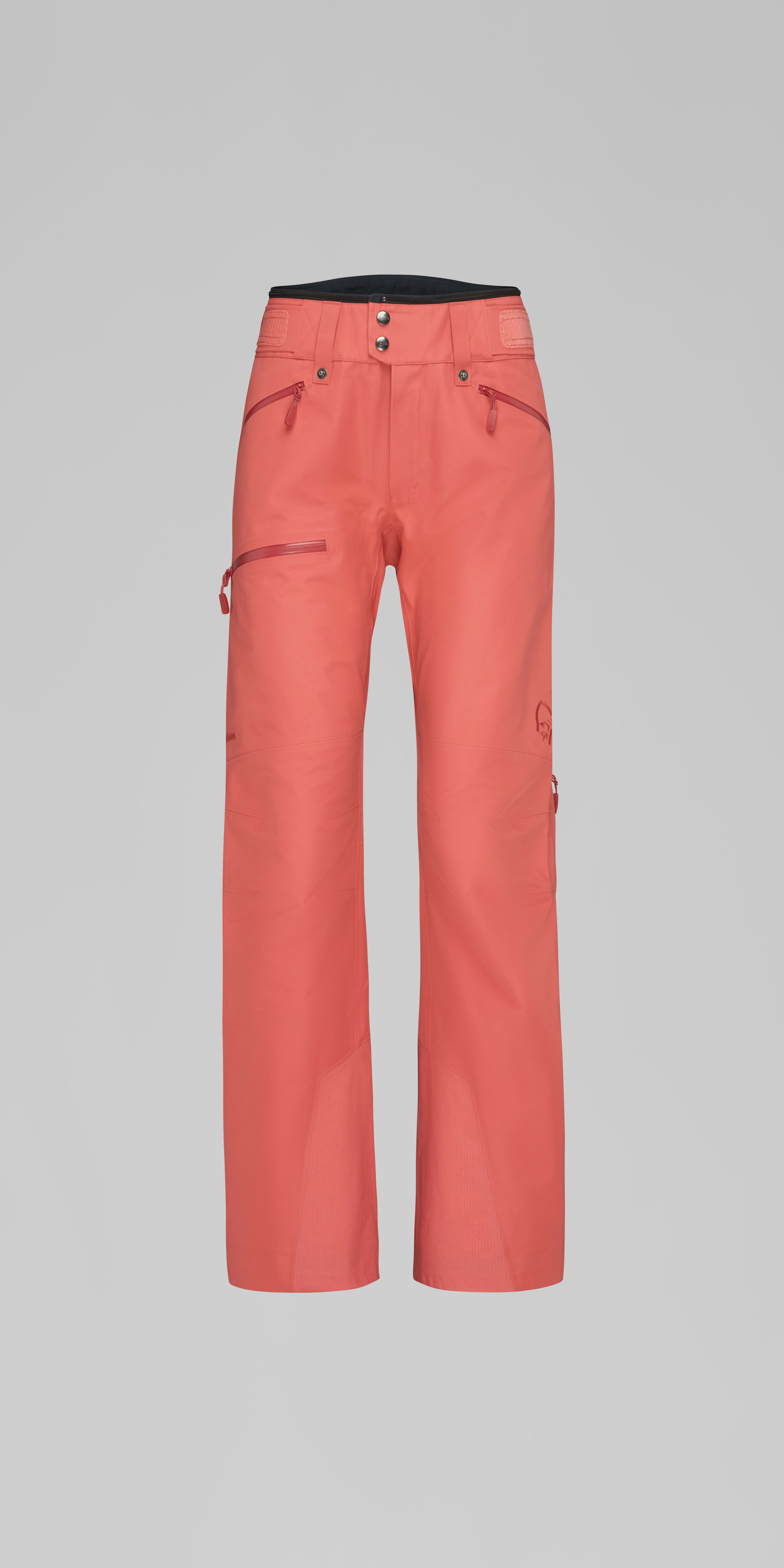 Packshot front image of lofoten Gore-Tex Pants Deep Sea Coral
