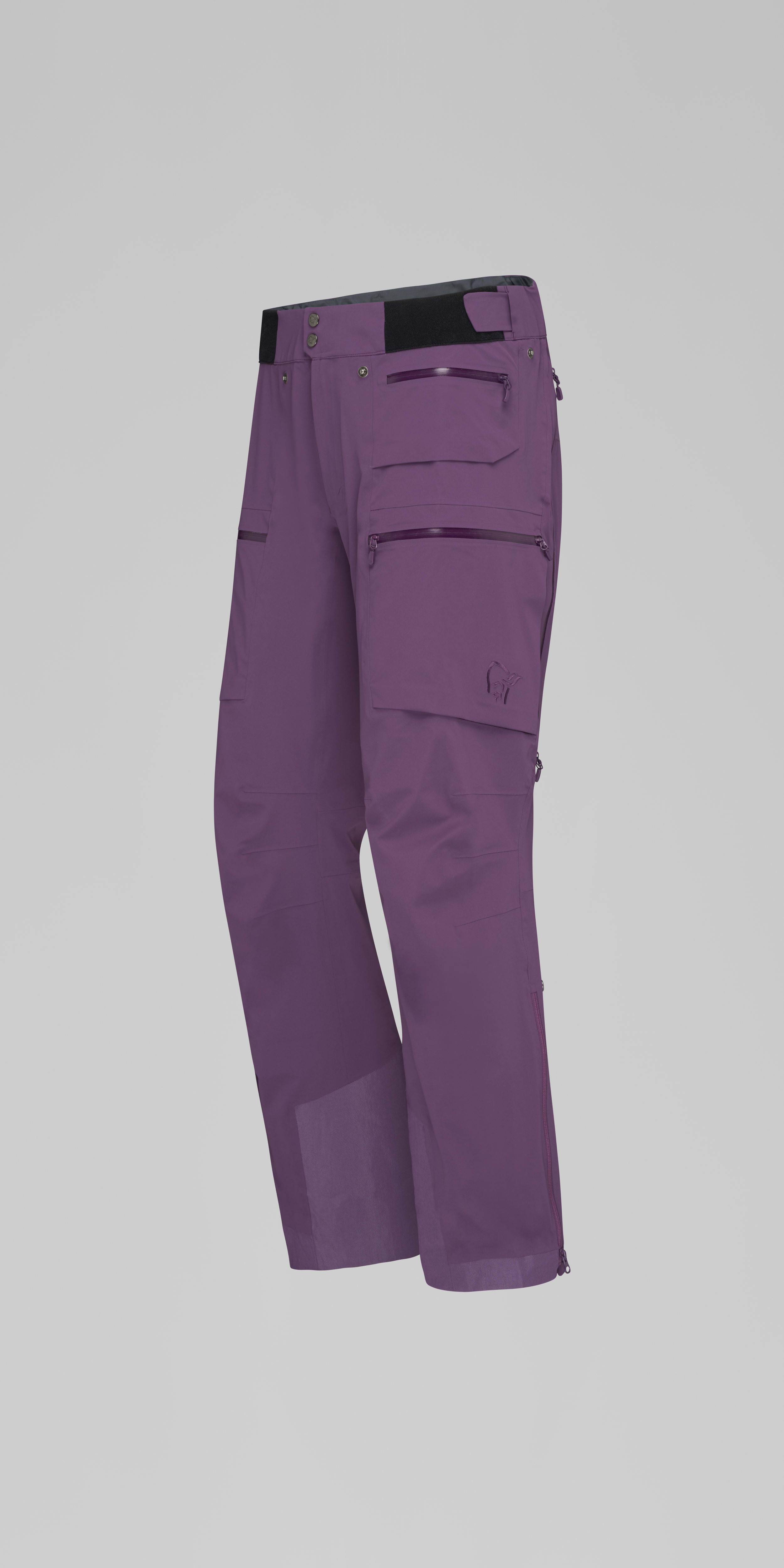 Packshot front left image of lyngen driflex3 Pants Wineberry
