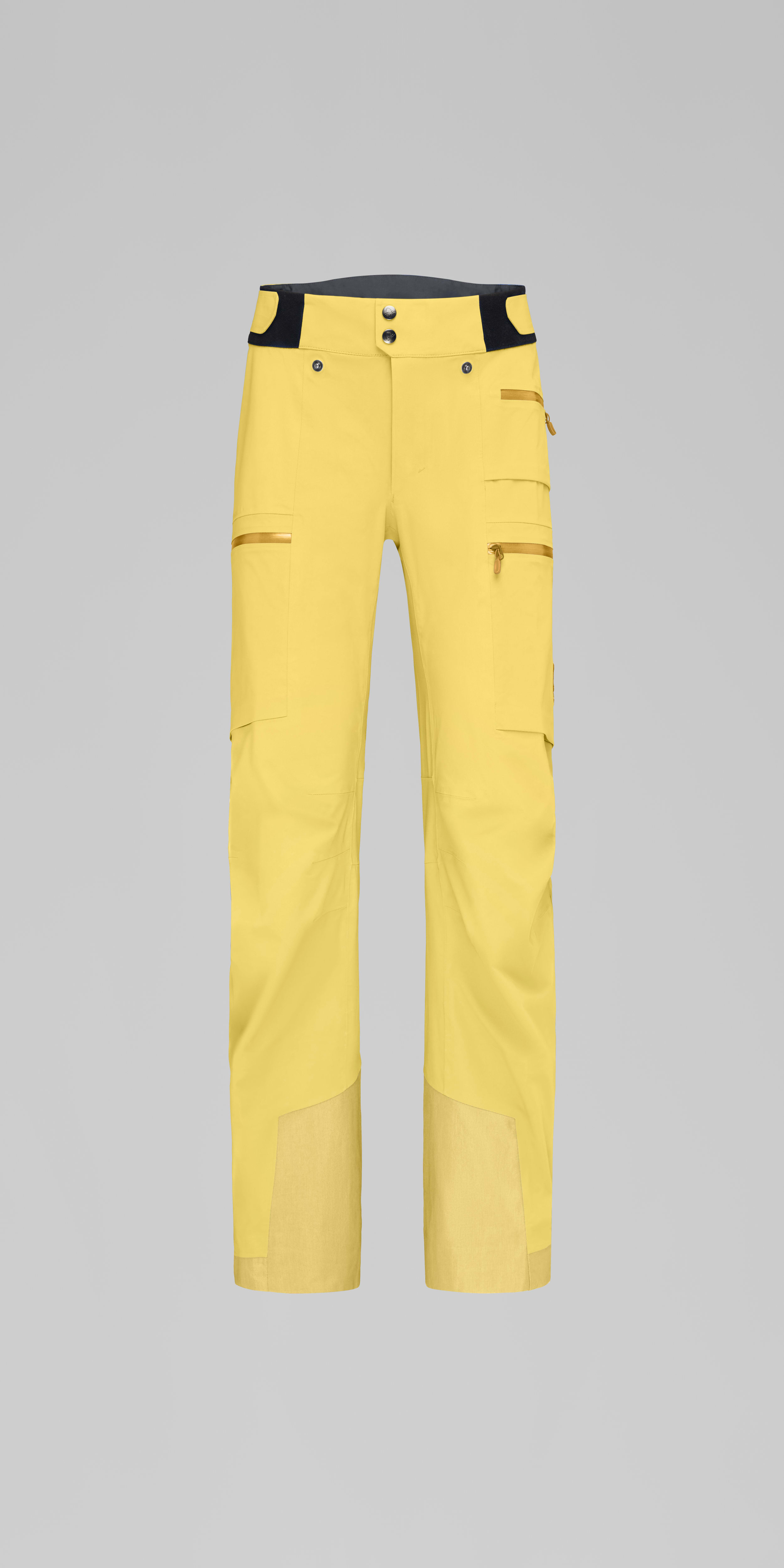 Packshot front image of lyngen driflex3 Pants Misted Yellow