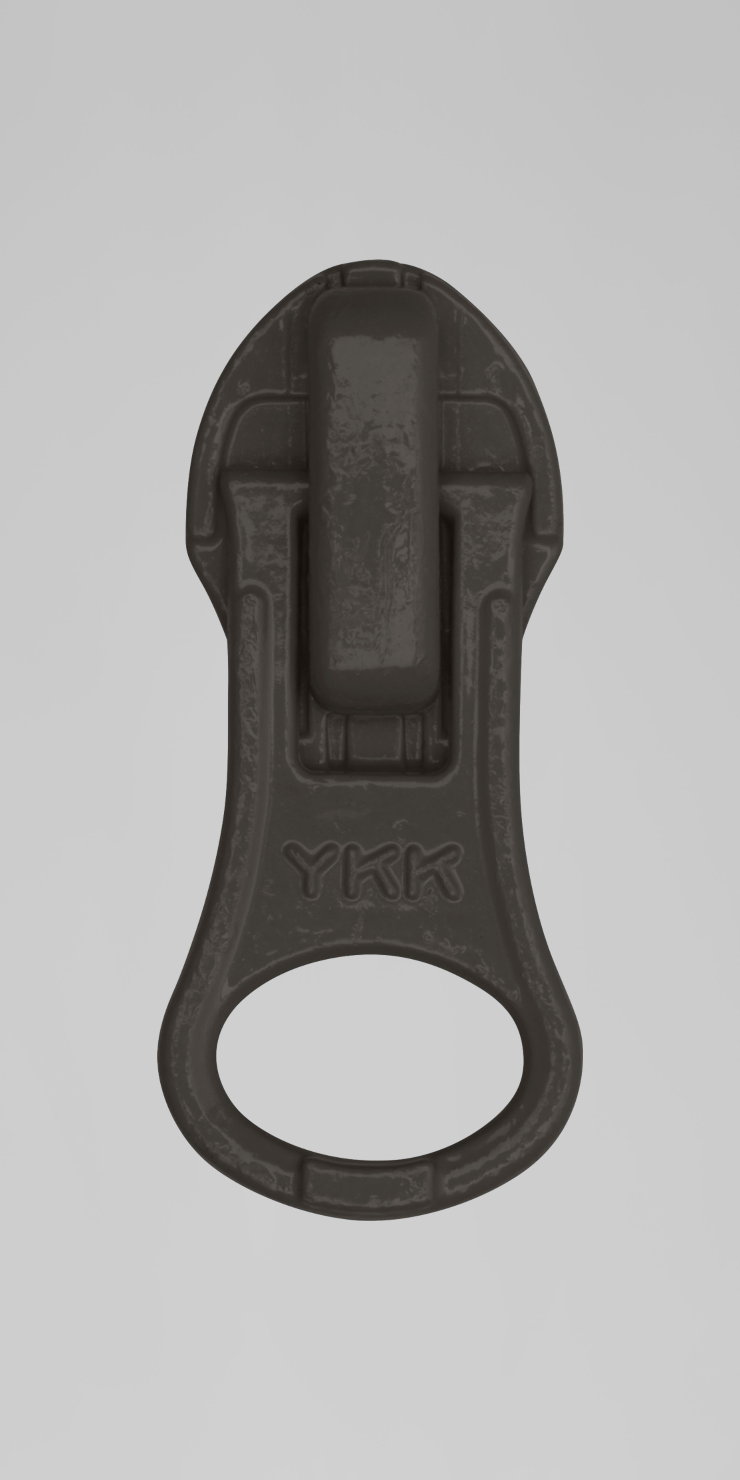 Packshot front image of spareparts_repair Zipper slider set Black Silver