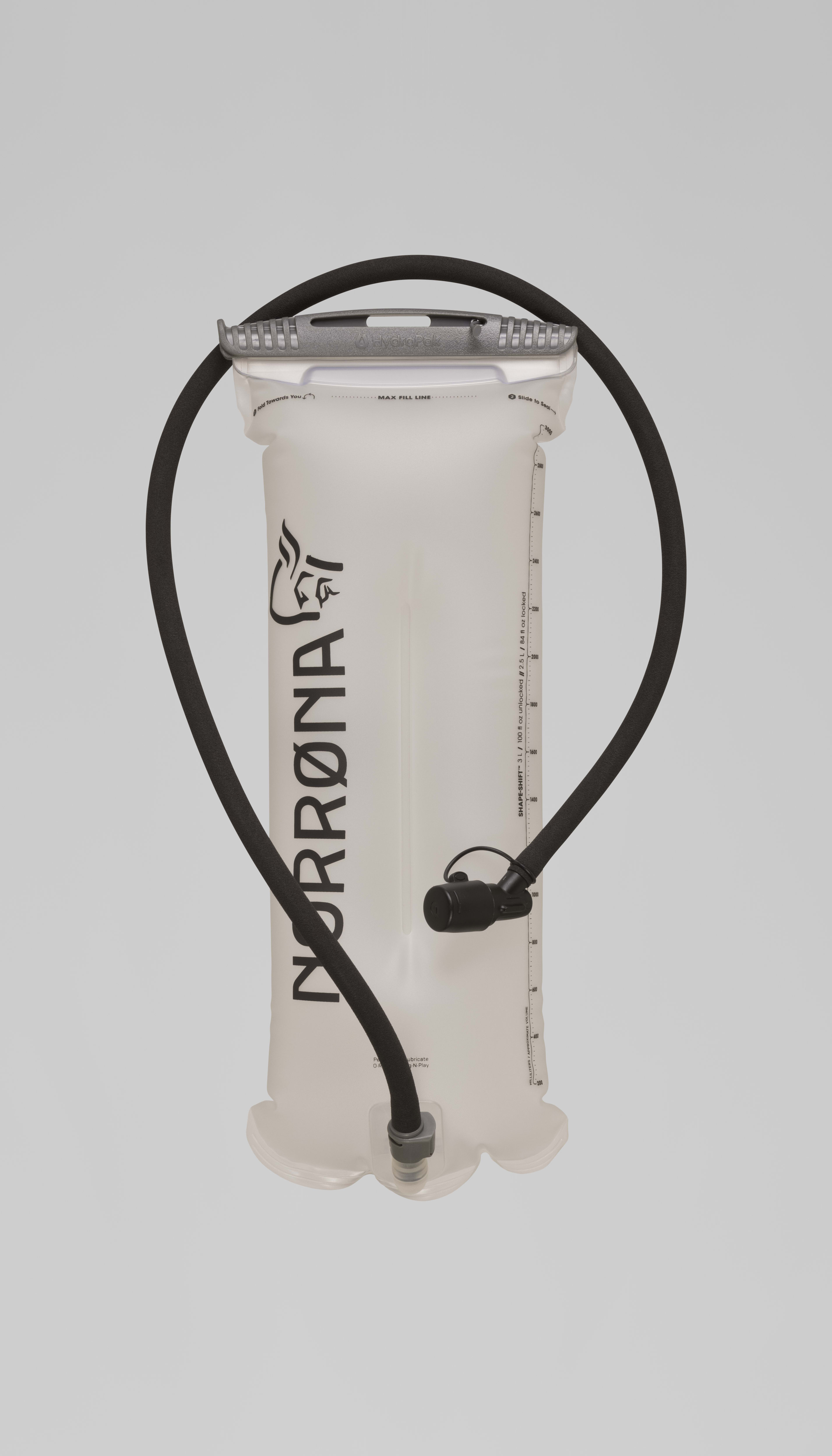 Packshot front image of norrona drinking system 3L Drinking system Transparent