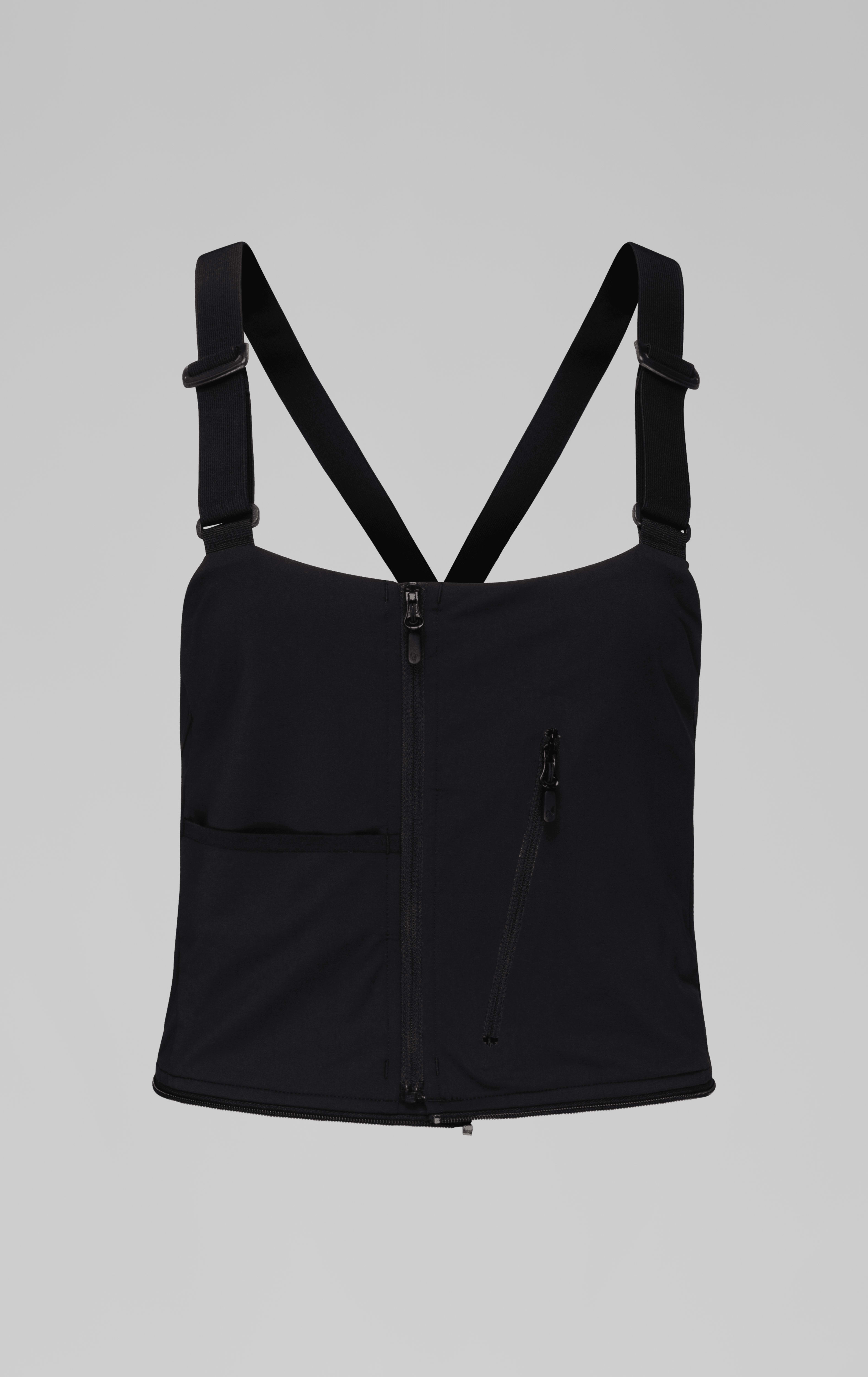 <span class="-lower">flex<sup>1</sup></span> ski/snowboard Zip-in Bib – Caviar Black