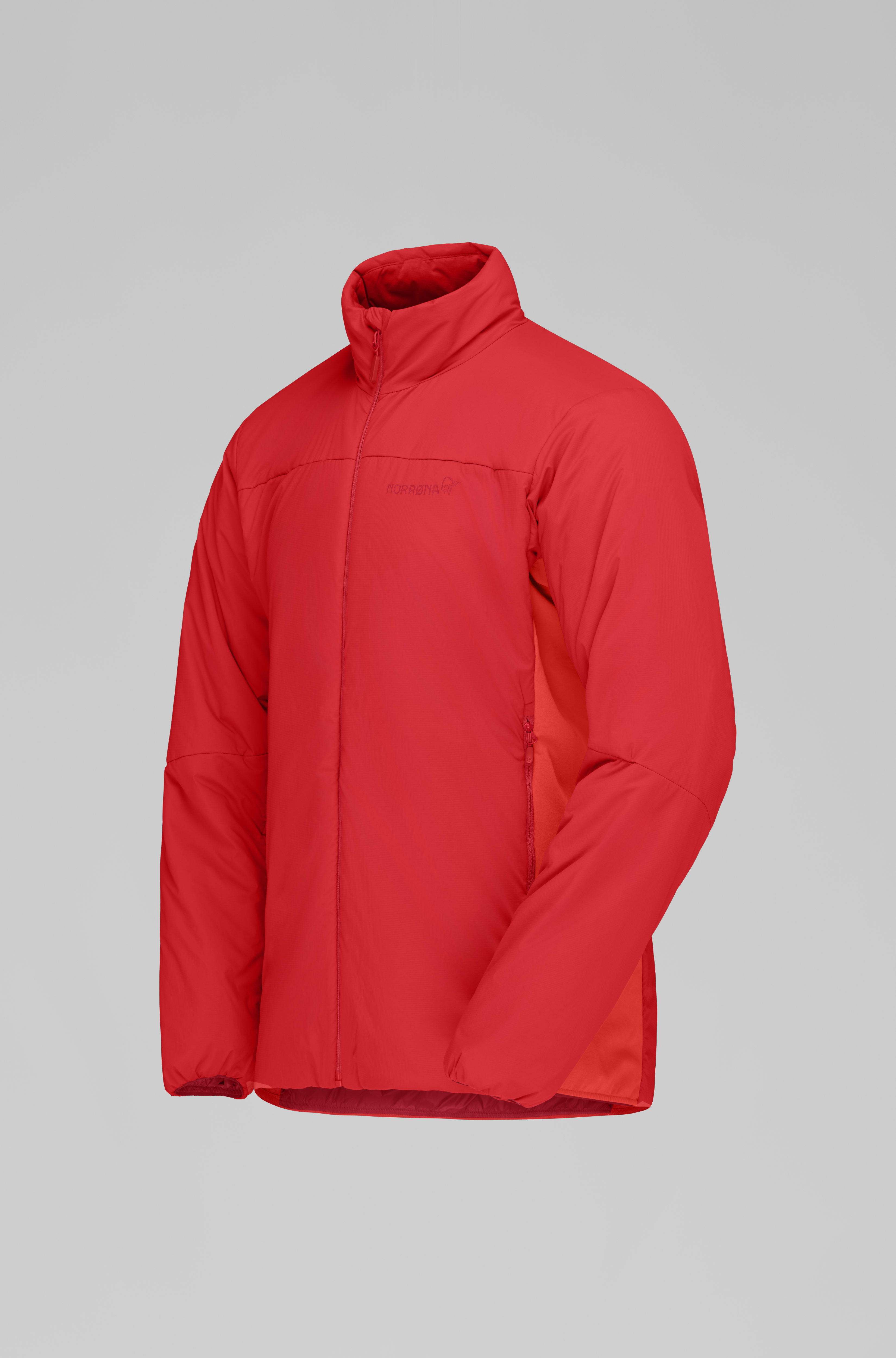 Packshot front left image of femund thermo60 Jacket Fiery Red