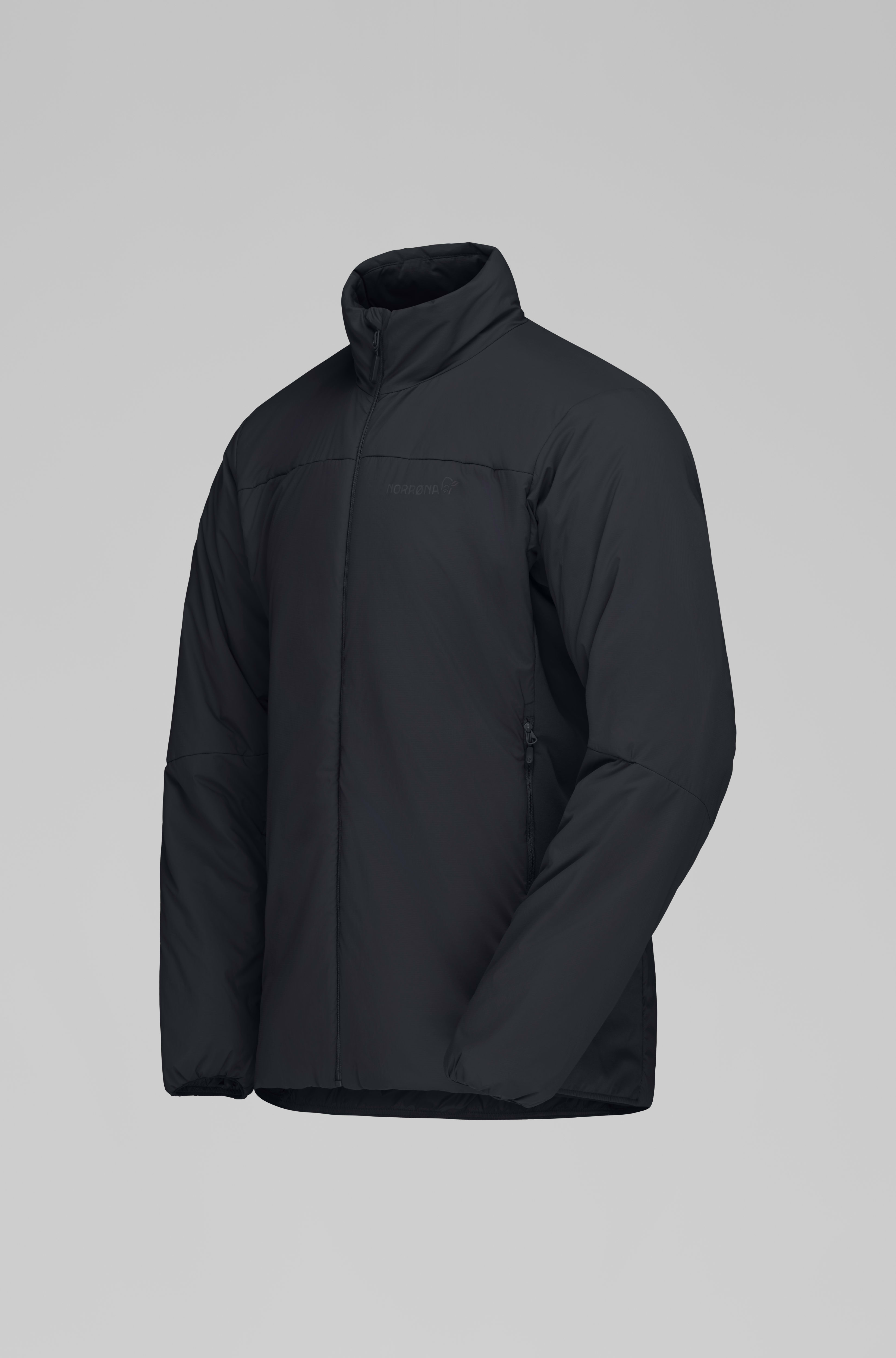 Packshot front left image of femund thermo60 Jacket Caviar Black