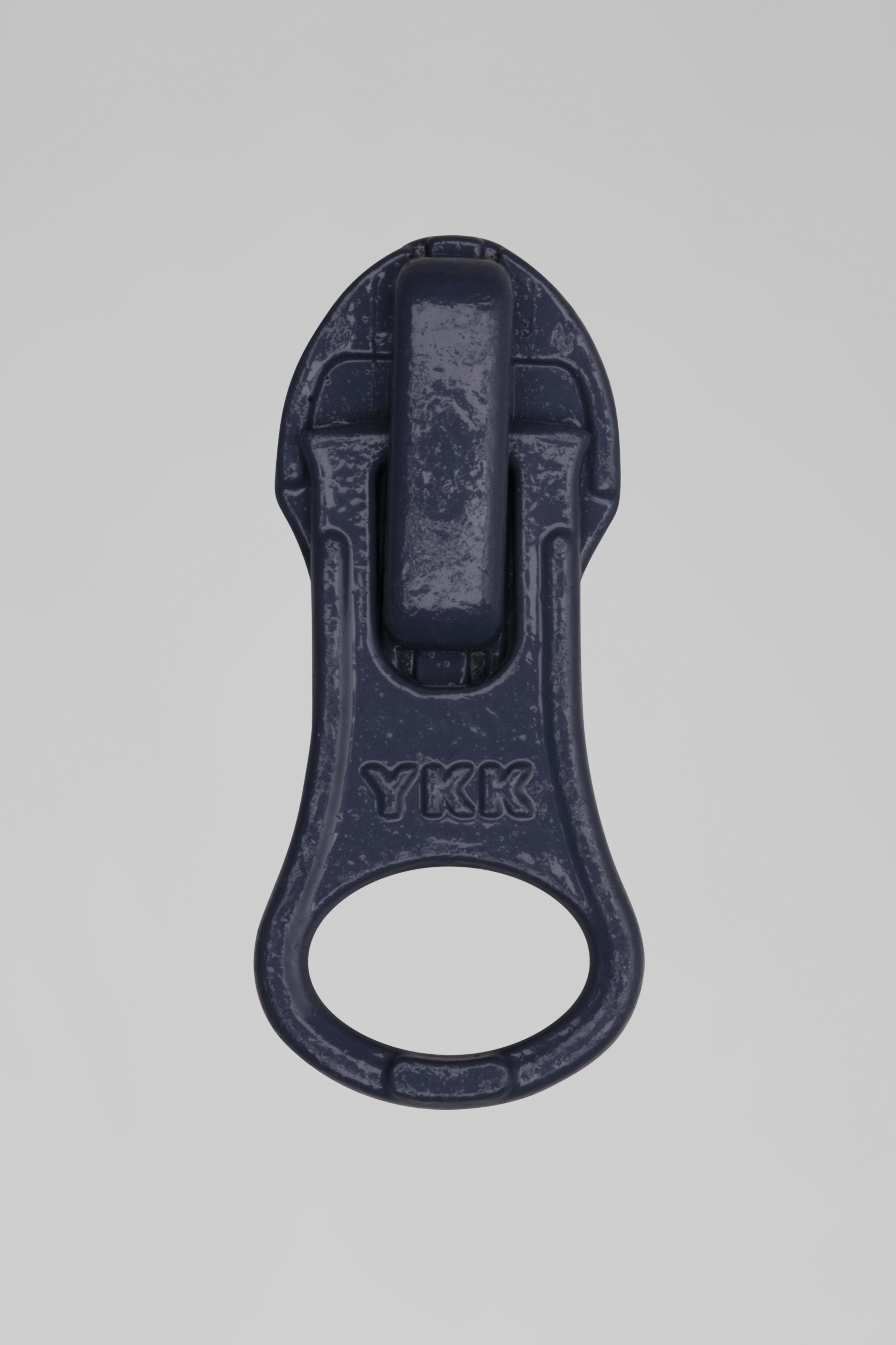 Packshot front image of spareparts_repair Zipper slider set Cool Black