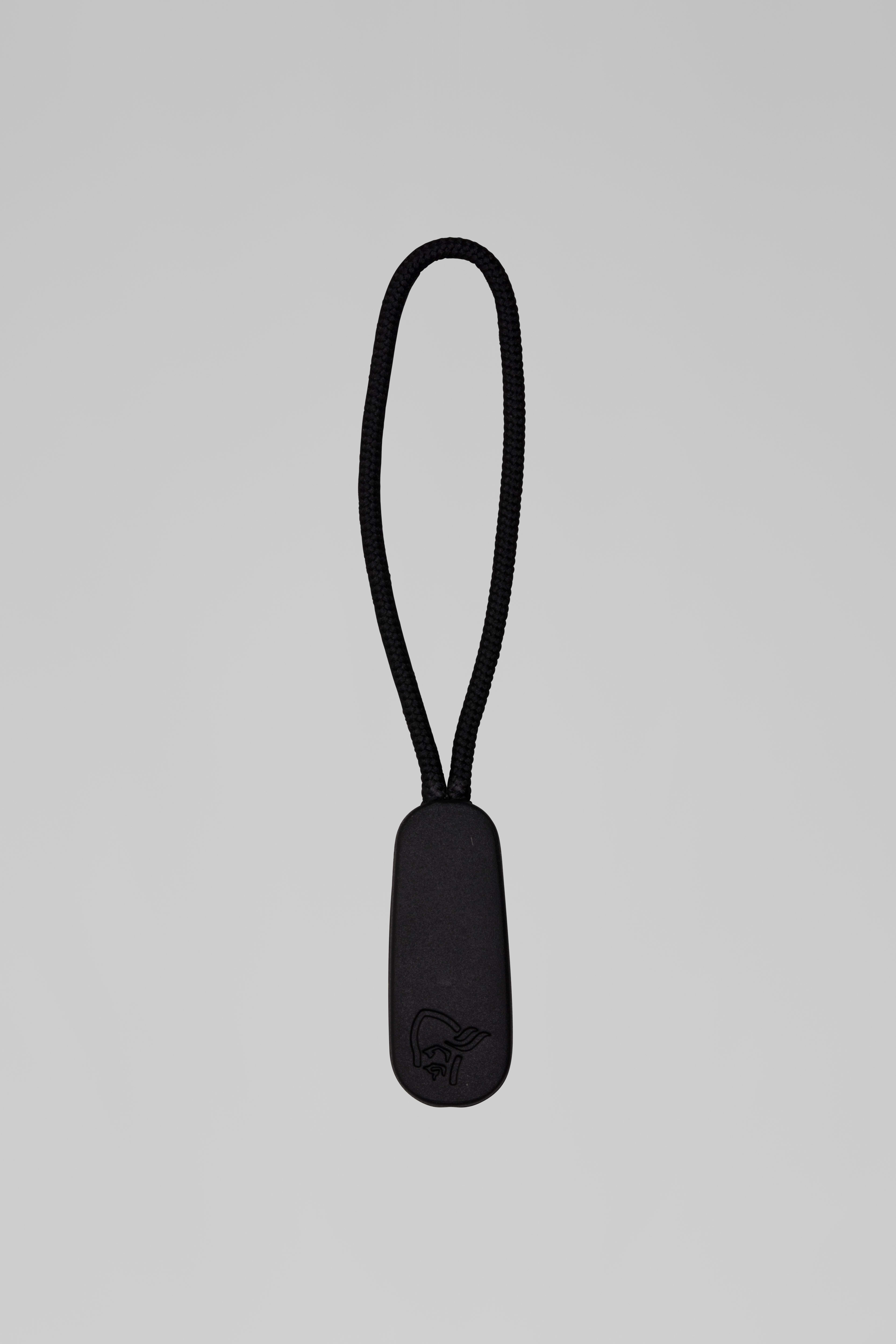 Packshot front image of spareparts_repair Zipper puller  Caviar Black