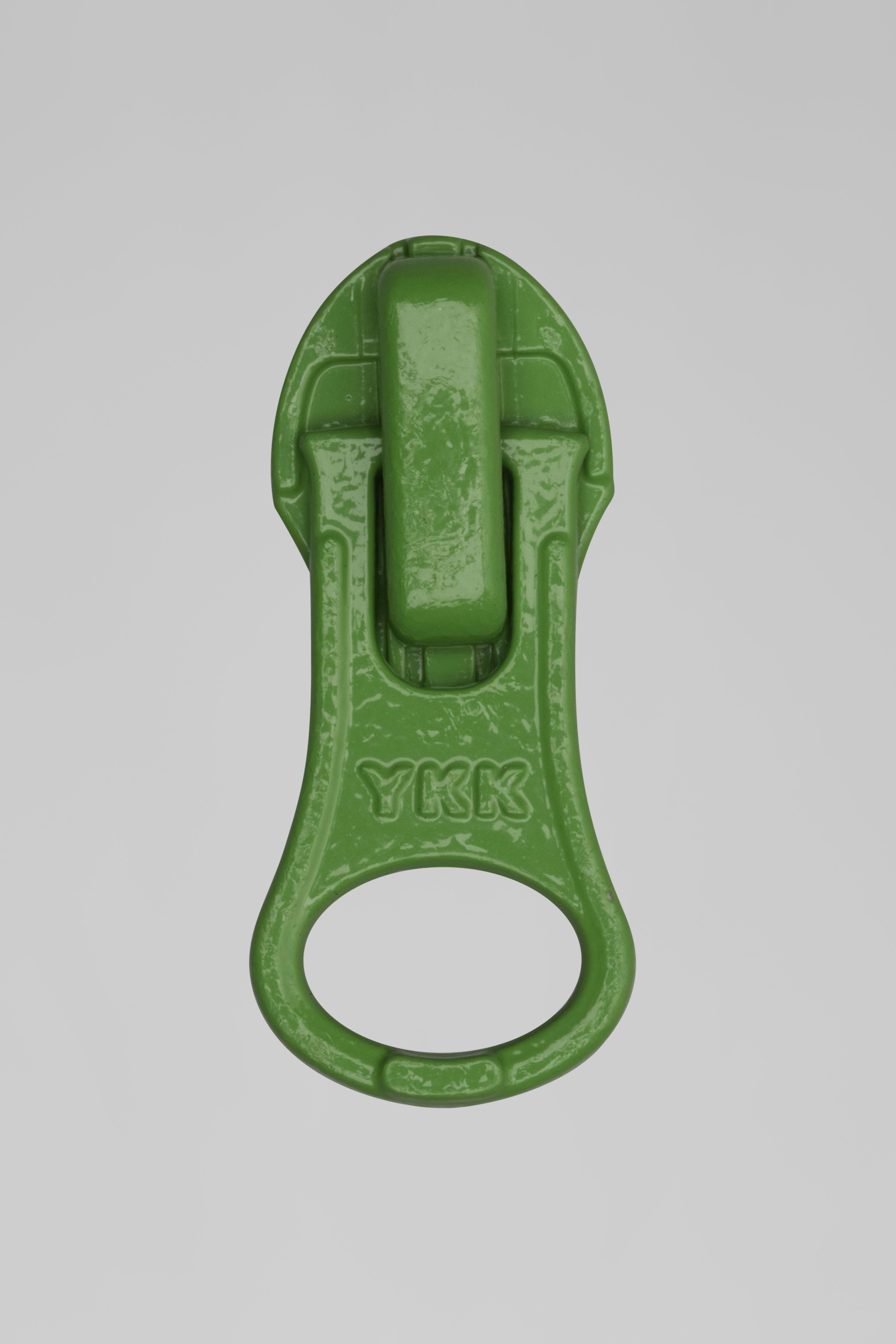 Packshot front image of spareparts_repair Zipper slider set Bamboo Green