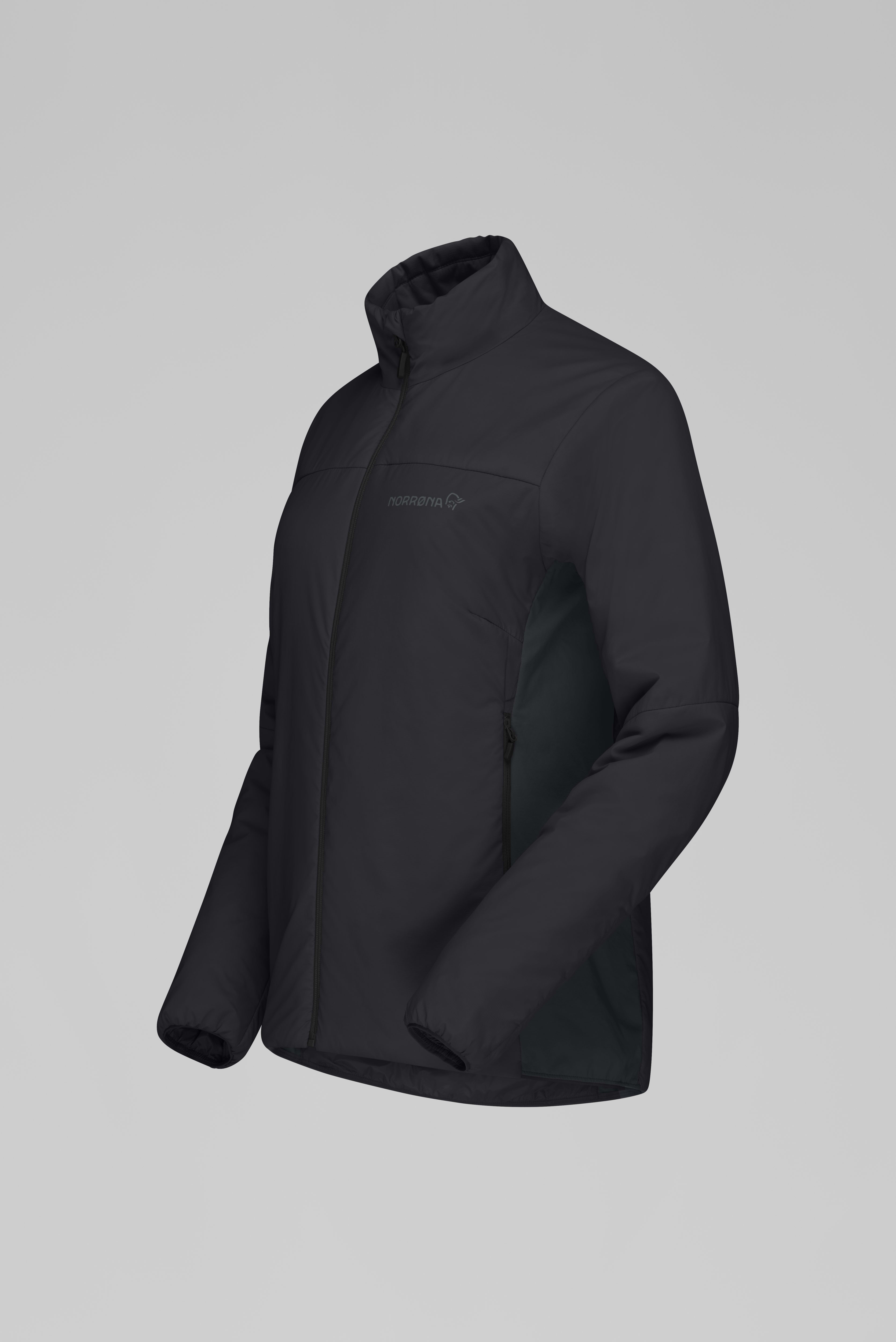Packshot front left image of femund thermo60 Jacket Caviar Black