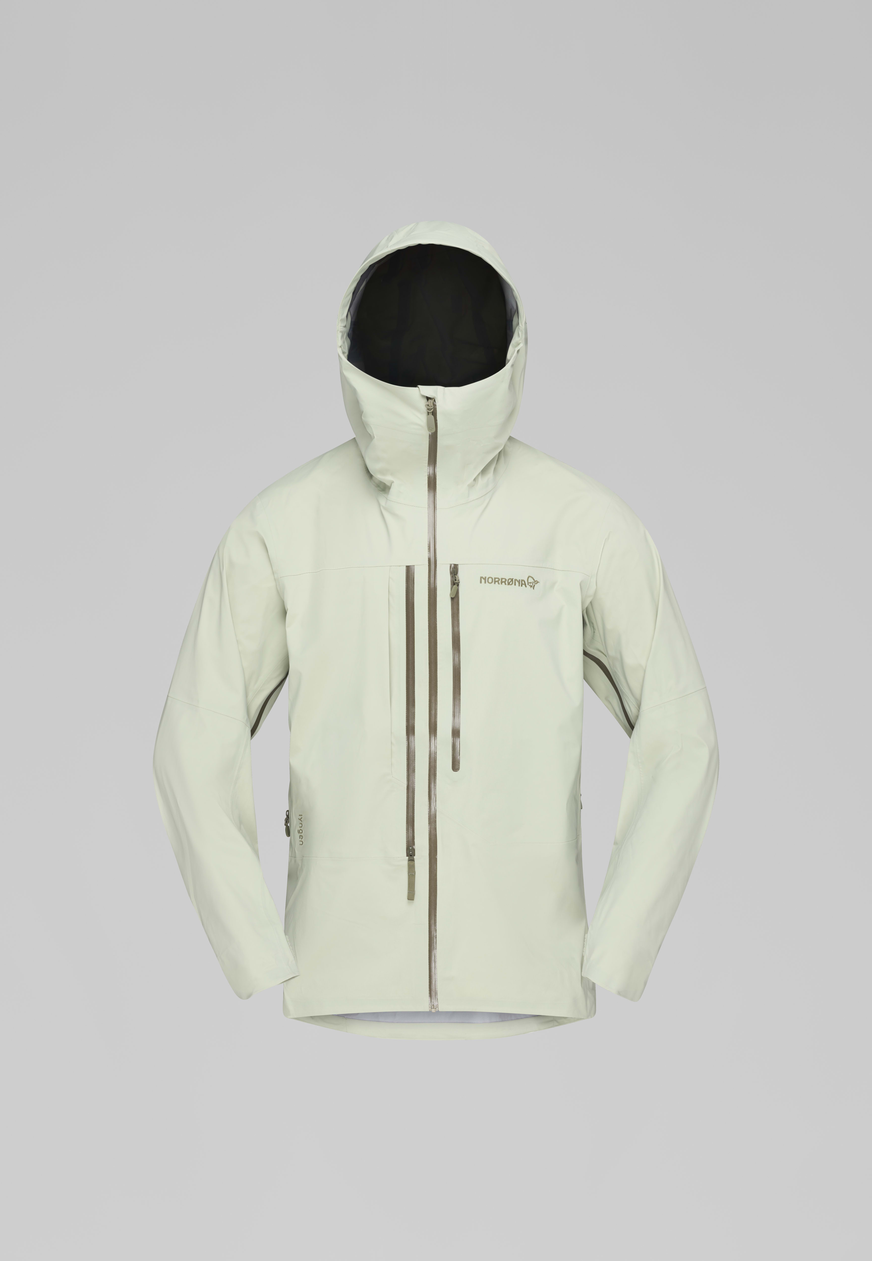 Packshot front image of lyngen driflex3 Jacket Desert Sage