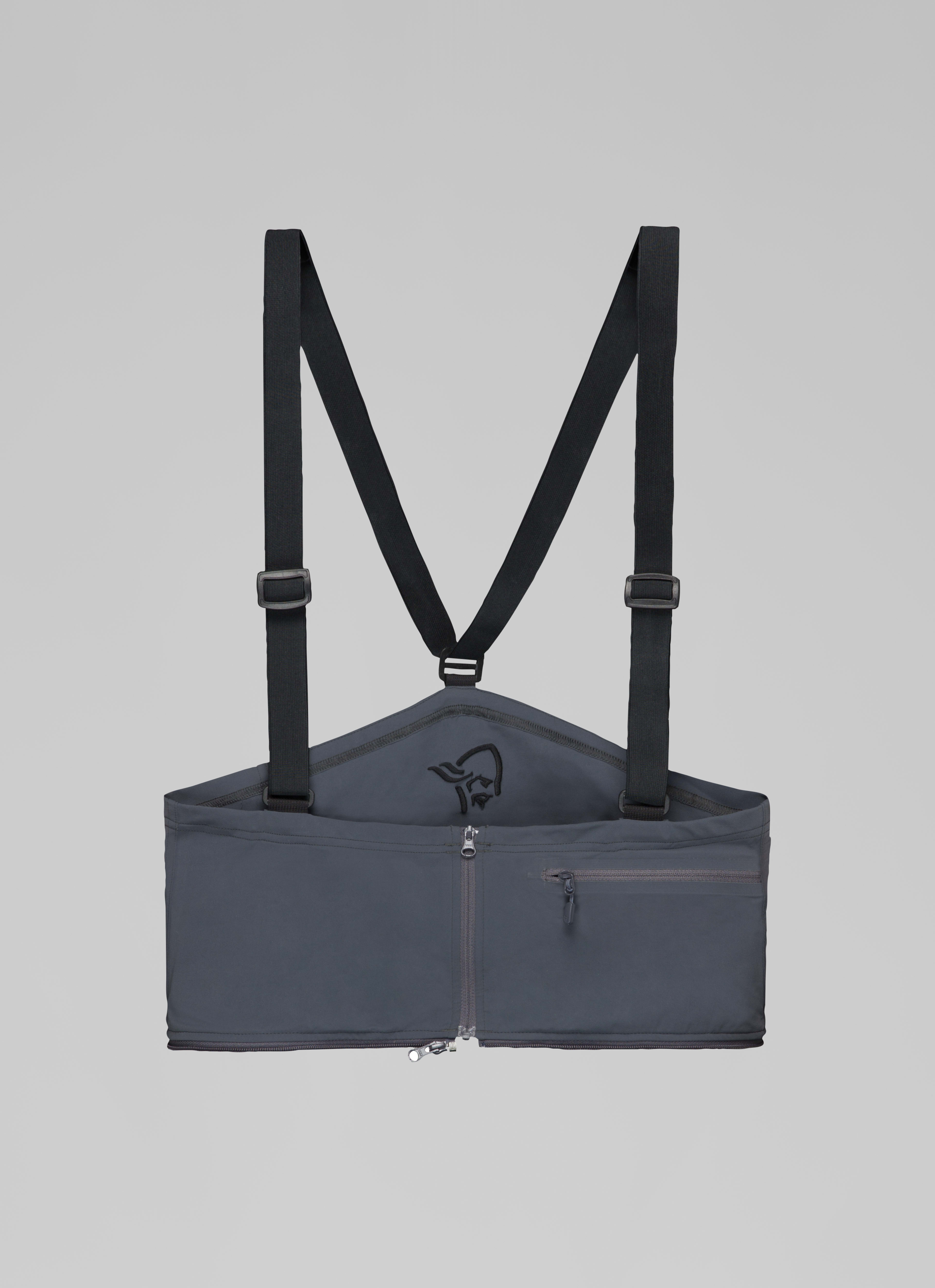 <span class="-lower">flex<sup>1</sup></span> mountaineering Zip-in Bib – Ebony